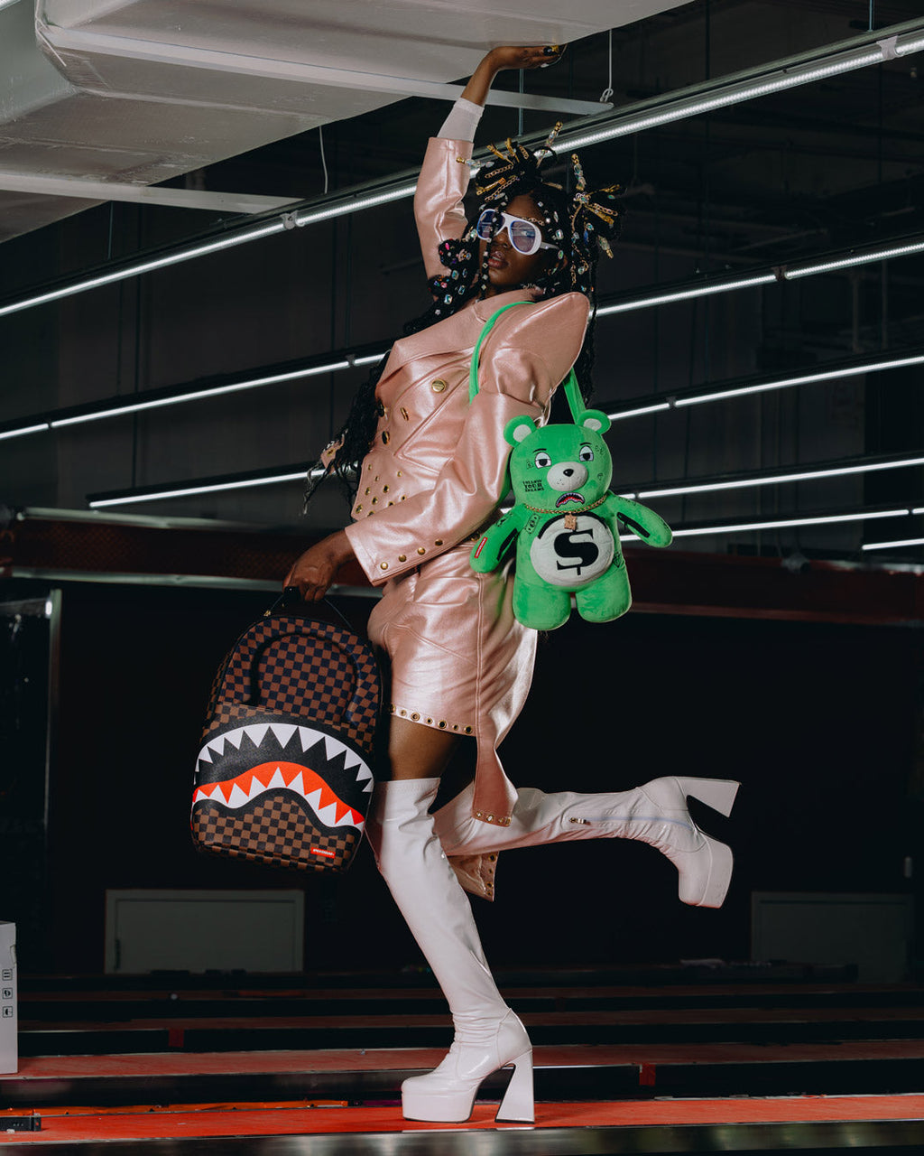 YOUNG MONEY SHARKS IN PARIS BACKPACK