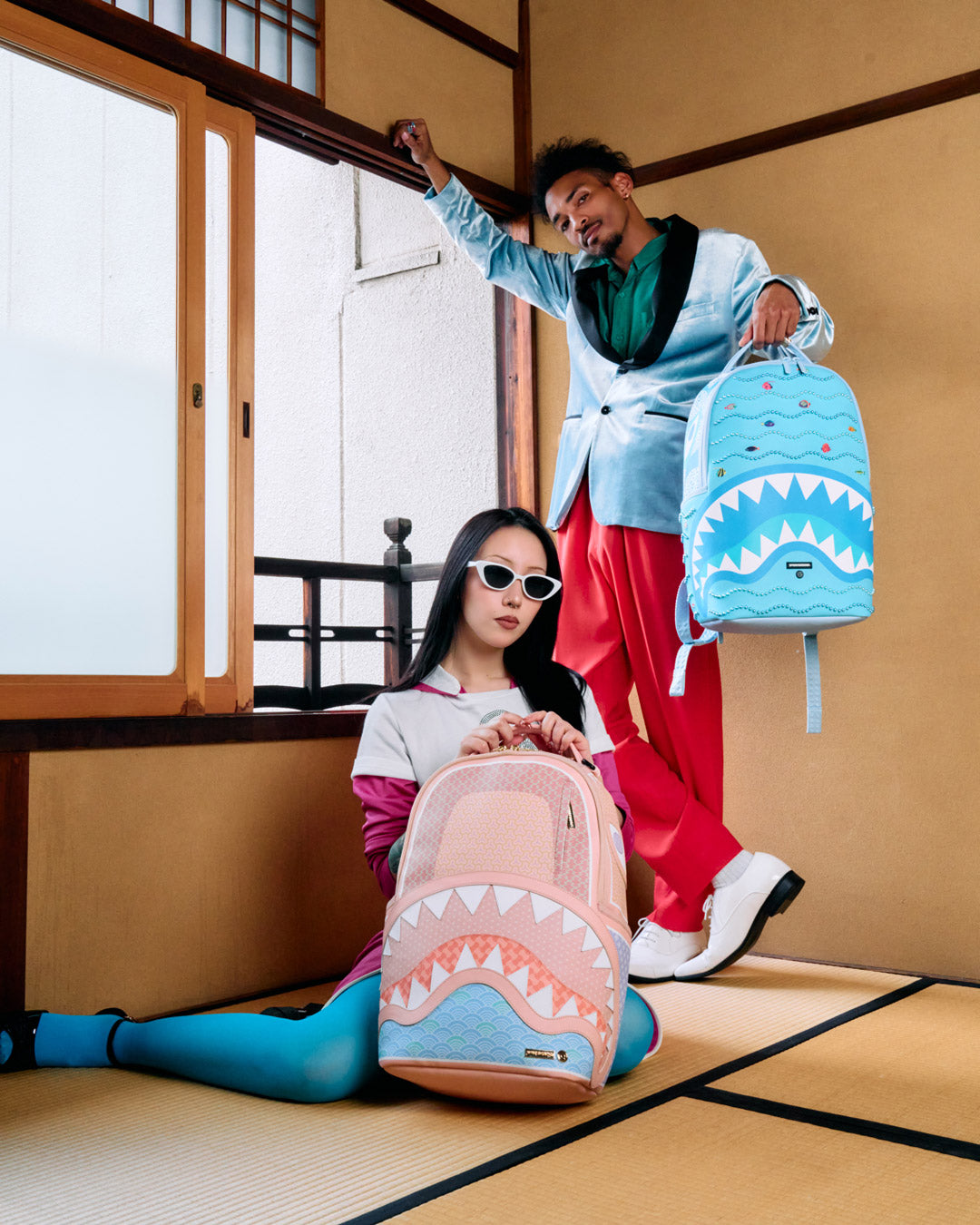 COLLABORATION HIROKO SAKAI TROPICAL SEA BACKPACK