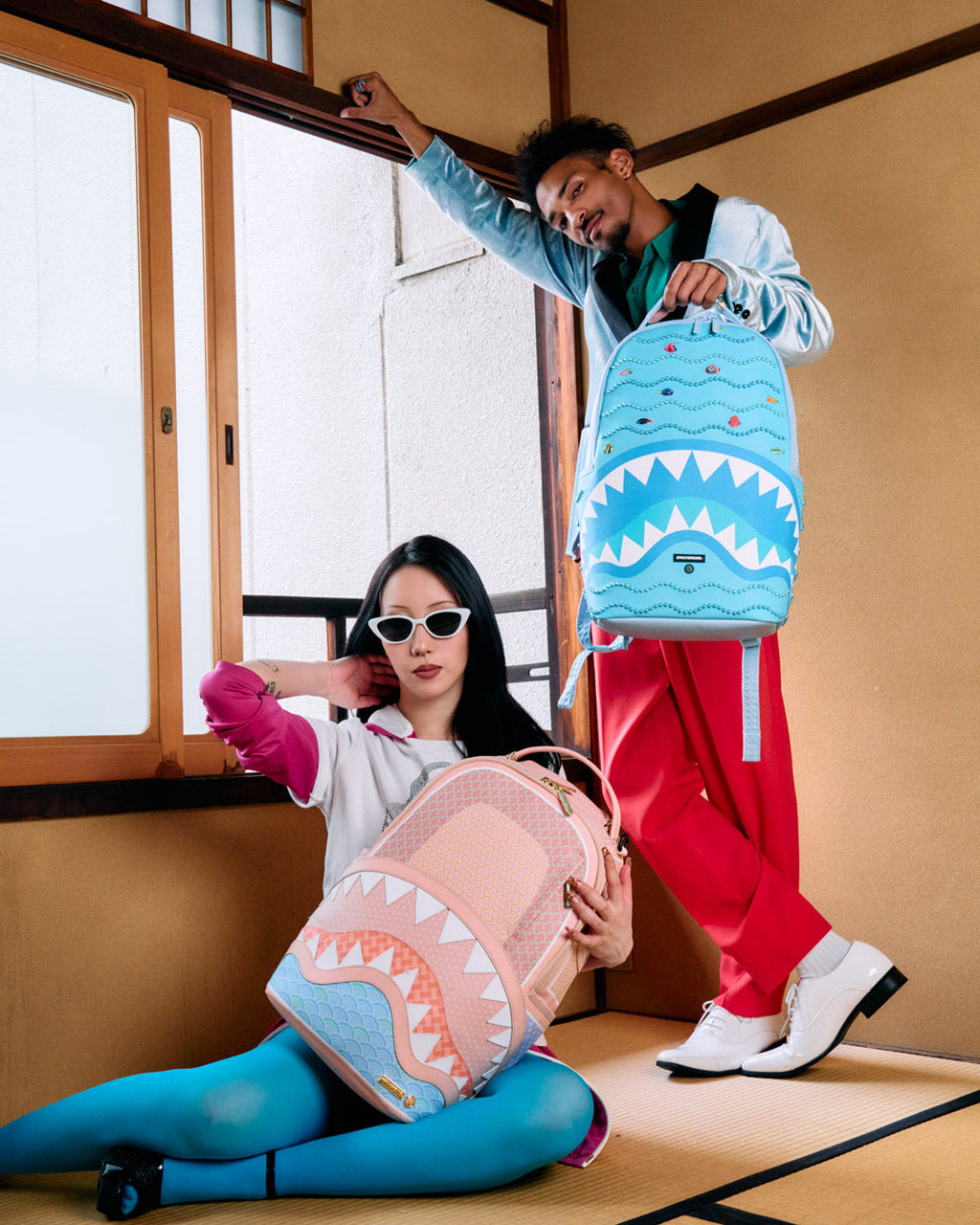 COLLABORATION HIROKO SAKAI TROPICAL SEA BACKPACK