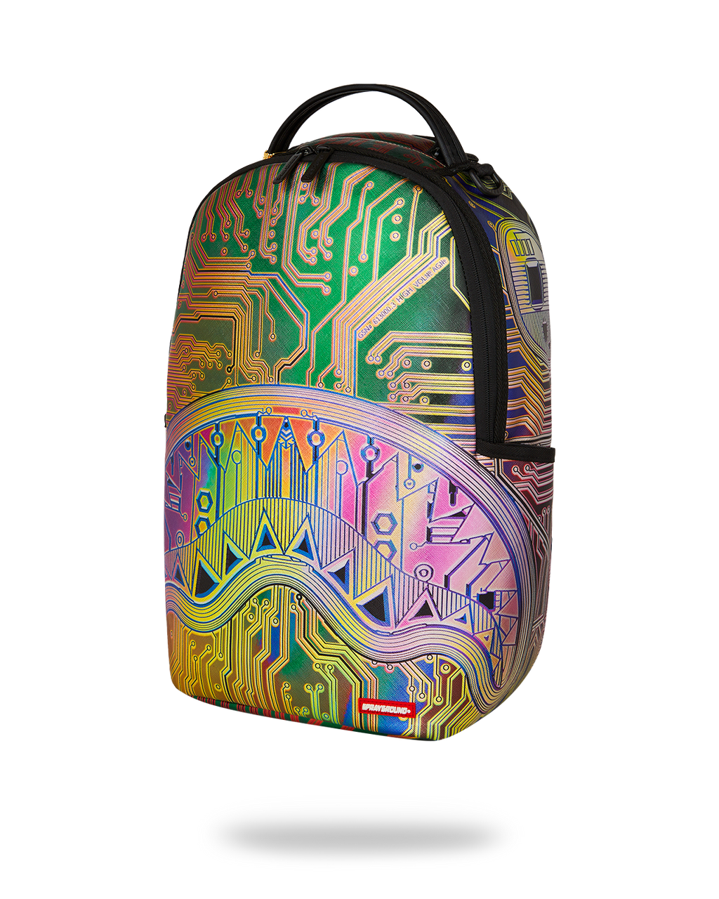 CIRCUIT BOARD MAGNETIC GRID BACKPACK