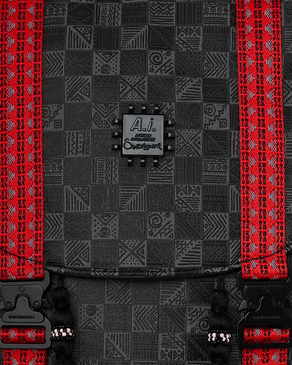 A.I. AFRICAN INTELLIGENCE MIDNIGHT MAGIC BACKPACK - SANDFLOWER COLLAB
