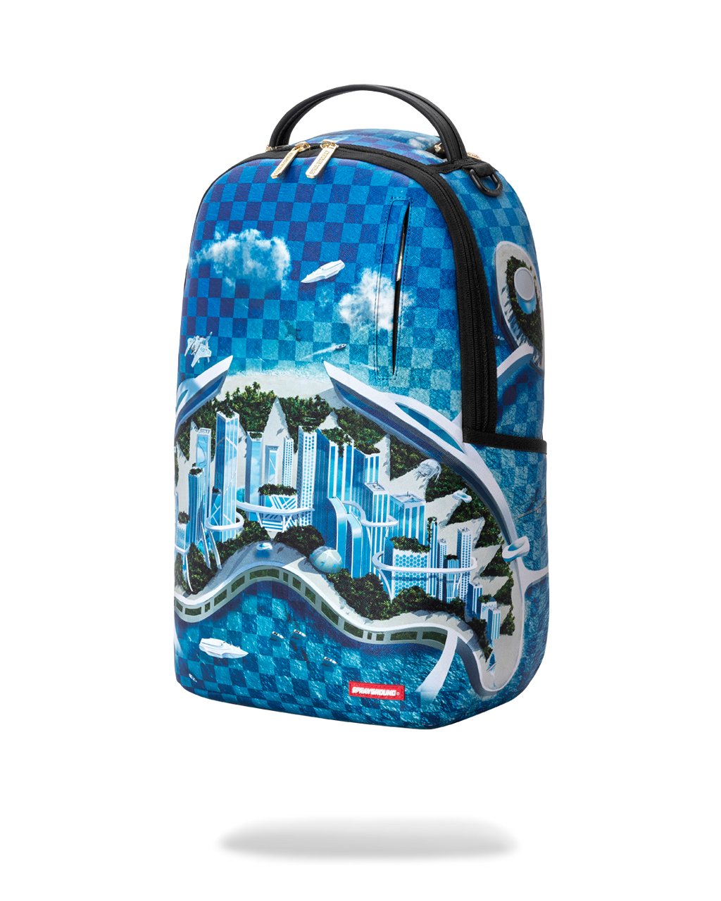 SHARK ISLAND SKYPORT FUTURE CITY BACKPACK