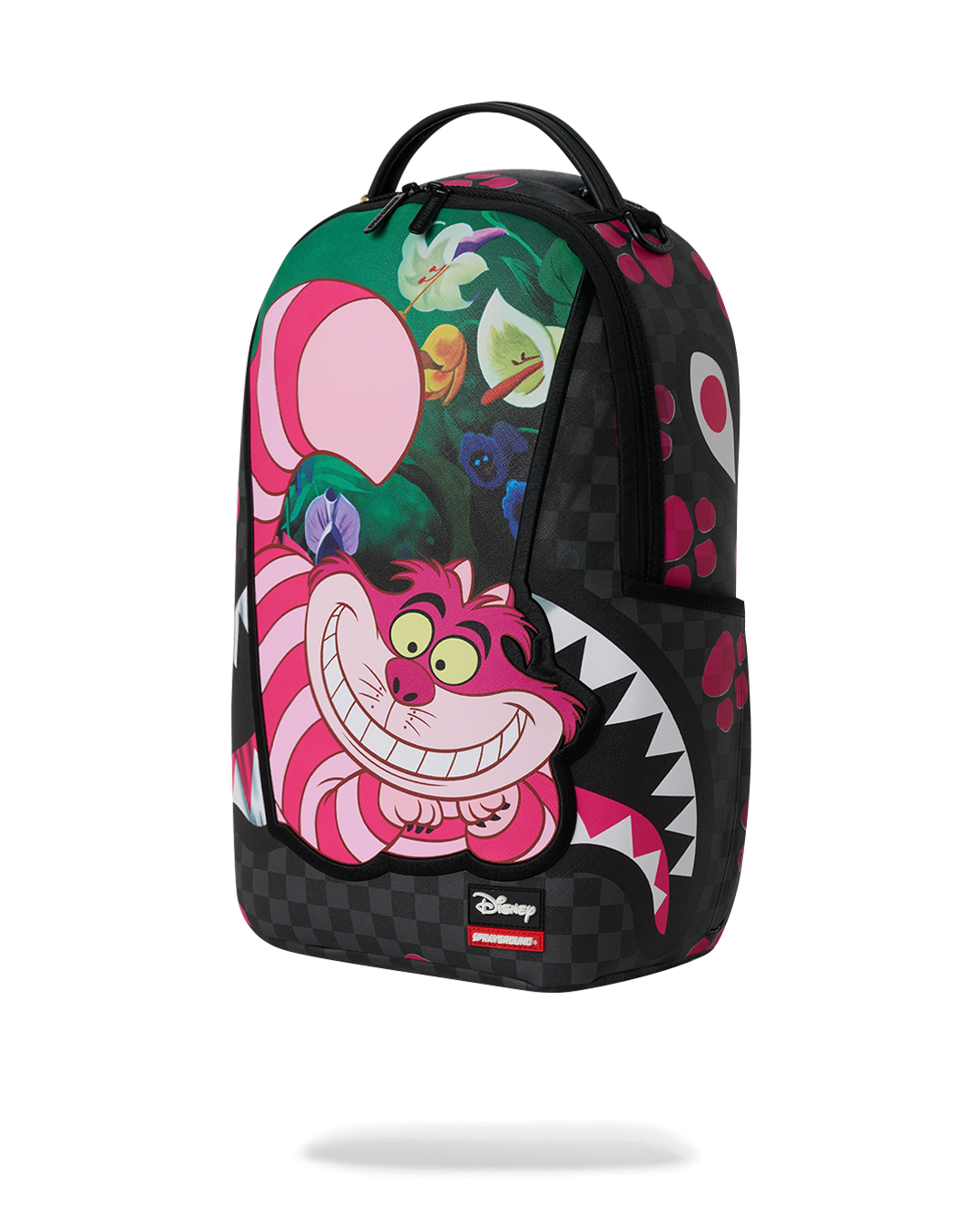 DISNEY ALICE IN WONDERLAND CHESHIRE CAT MAD SHARKBACKPACK