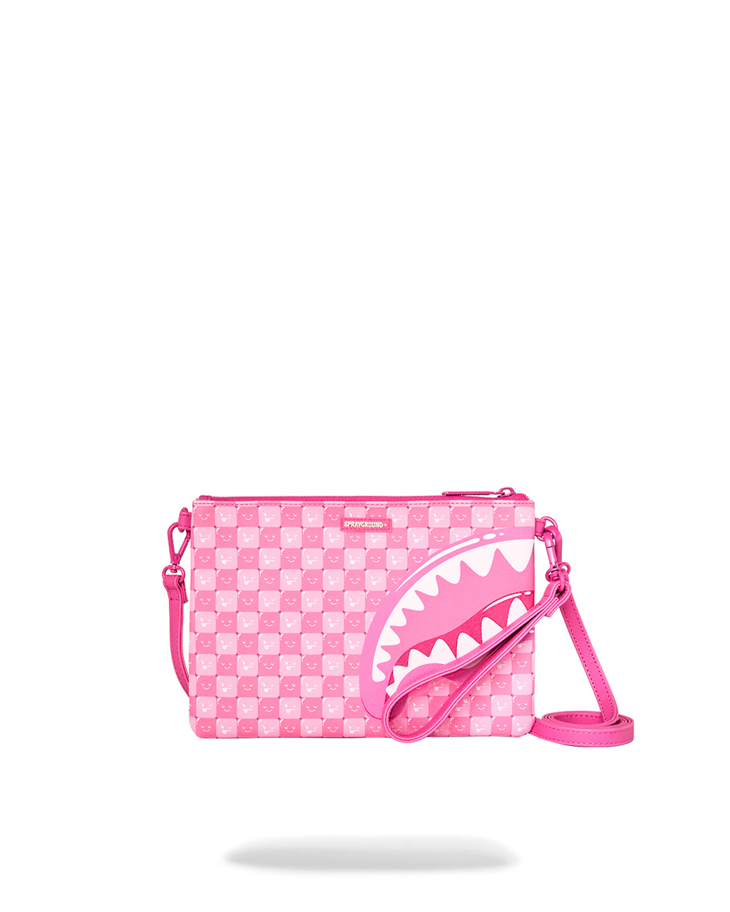 SHINOBI SHARKS IN PARIS (PINK) CROSSOVER CLUTCH