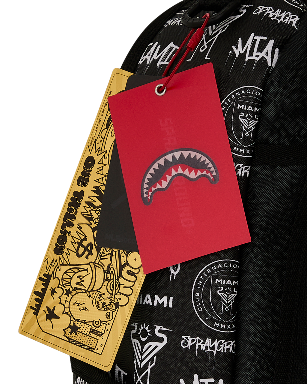 MLS INTER MIAMI GHOST SHARK DLXSV BACKPACK