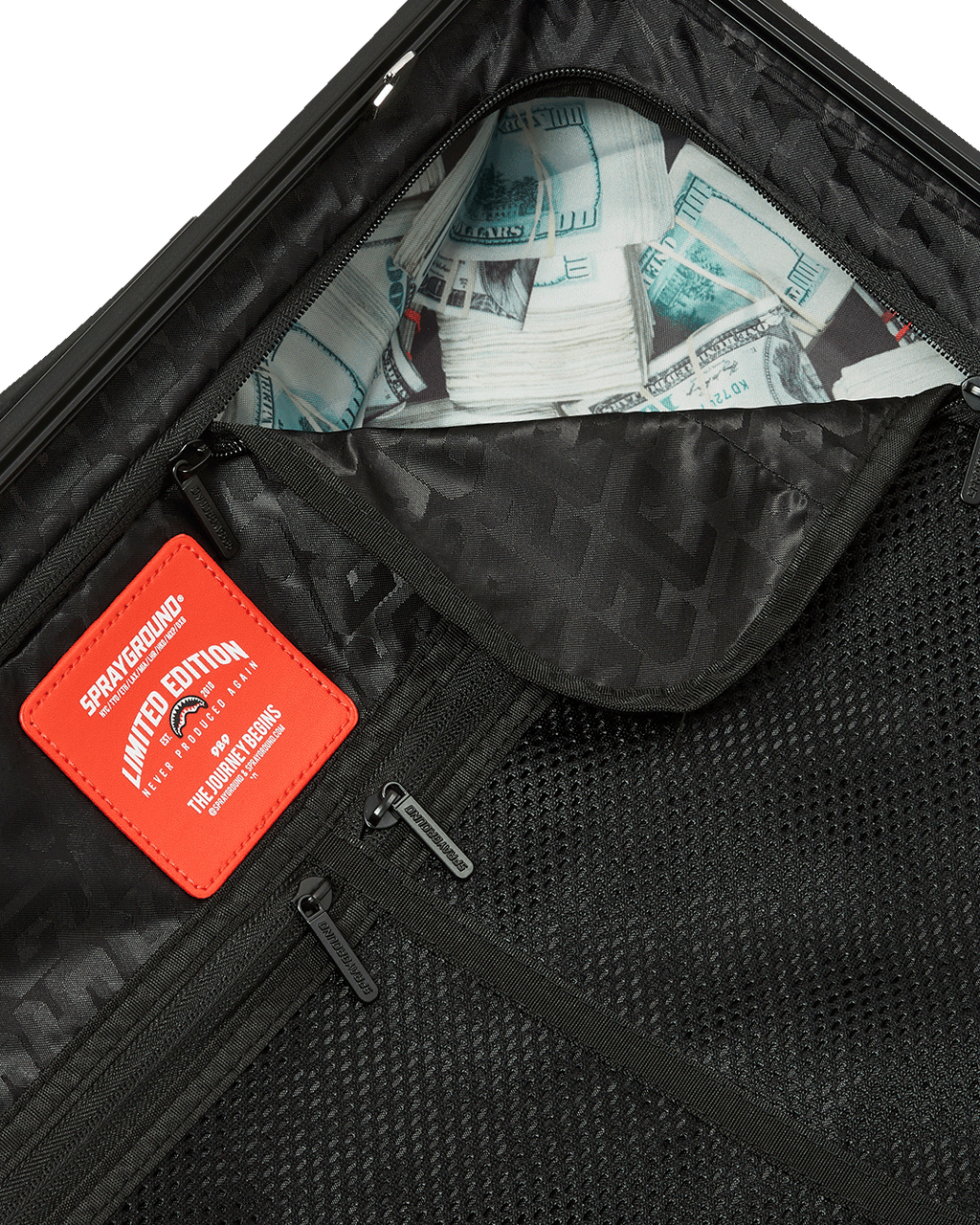 AFTERGLOW SKYGLOW SHARKNAUTICS HARDSHELL CARRY-ON LUGGAGE