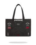 GRID LOCKED TORTUGA TOTE