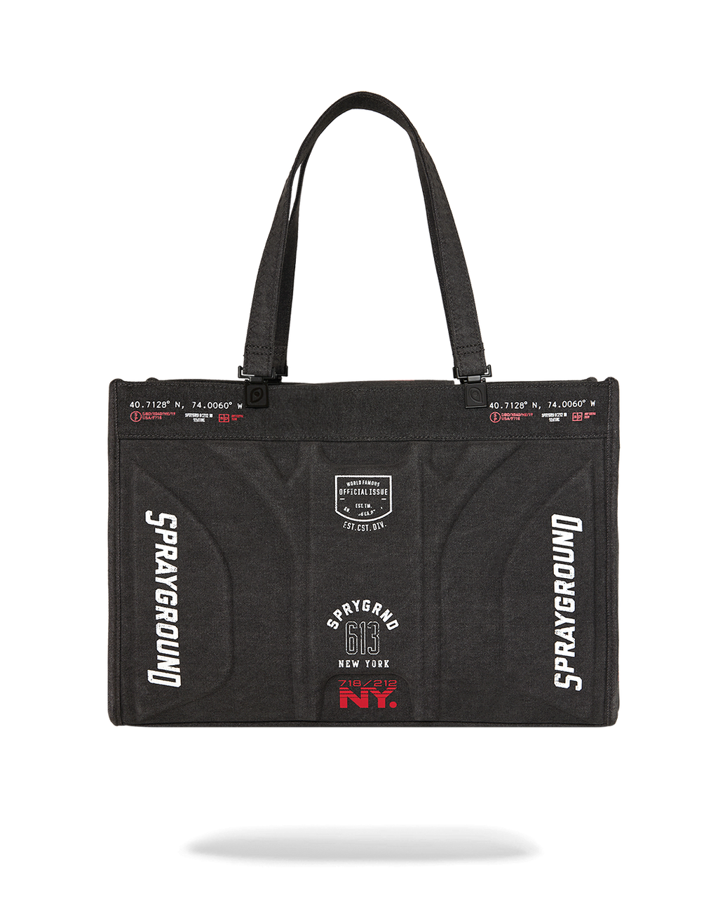GRID LOCKED TORTUGA TOTE