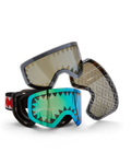 SKY HIGH SEEKERS ARCTIC SKI GOGGLES (3 INTERCHANGEABLE LENSES)