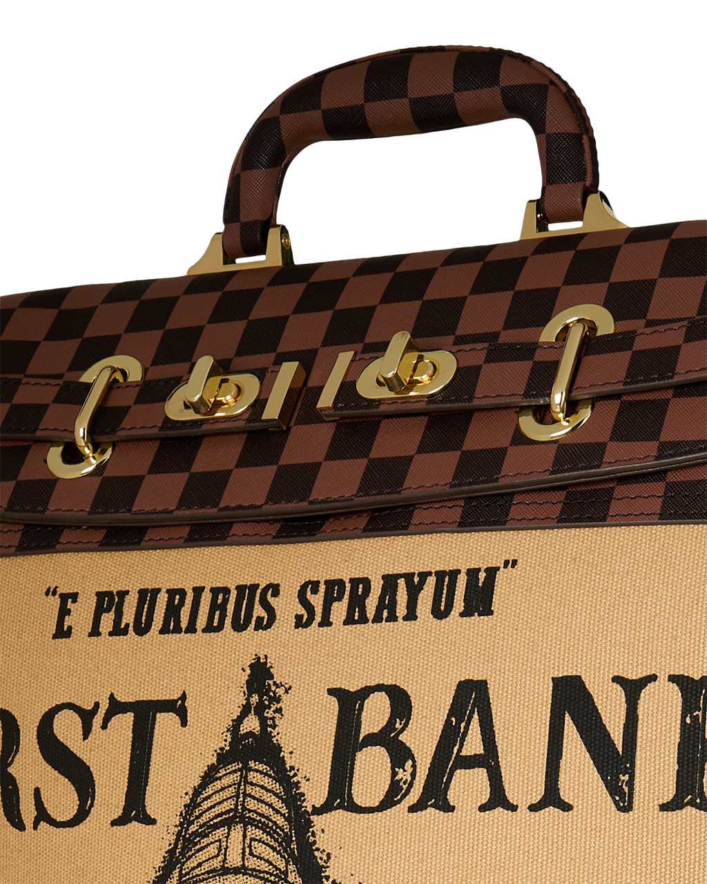 FIRST BANK OF SPRAYGROUND MONEY BAG