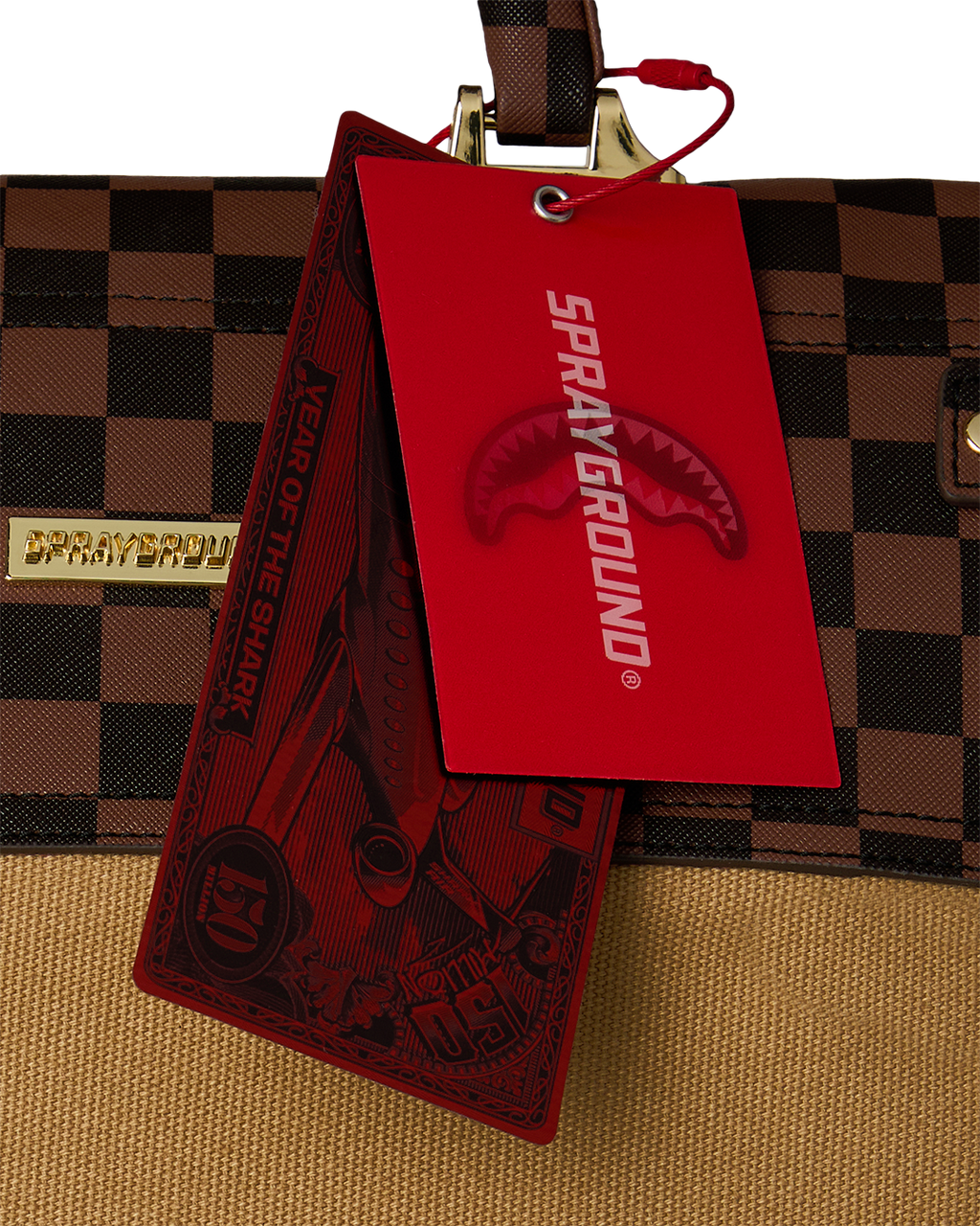 FIRST BANK OF SPRAYGROUND MONEY BAG
