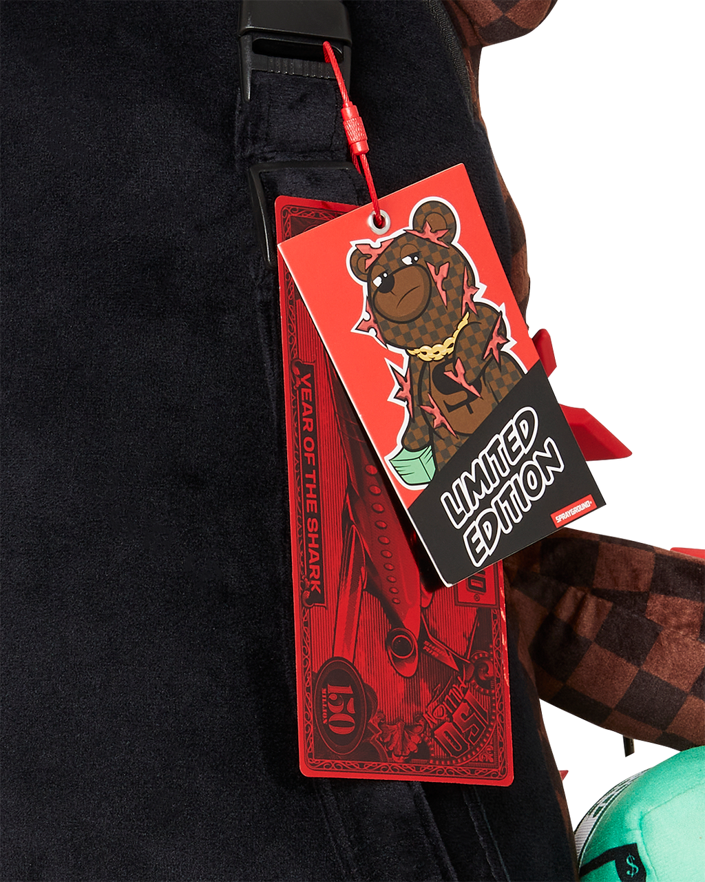 OUCH WHATEVER MONEYBEAR BACKPACK