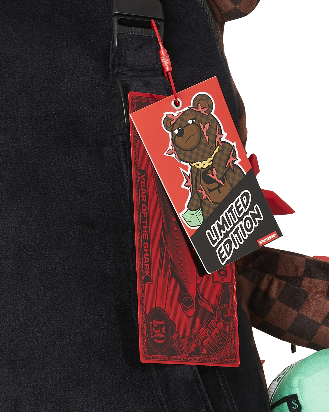 OUCH WHATEVER MONEYBEAR BACKPACK