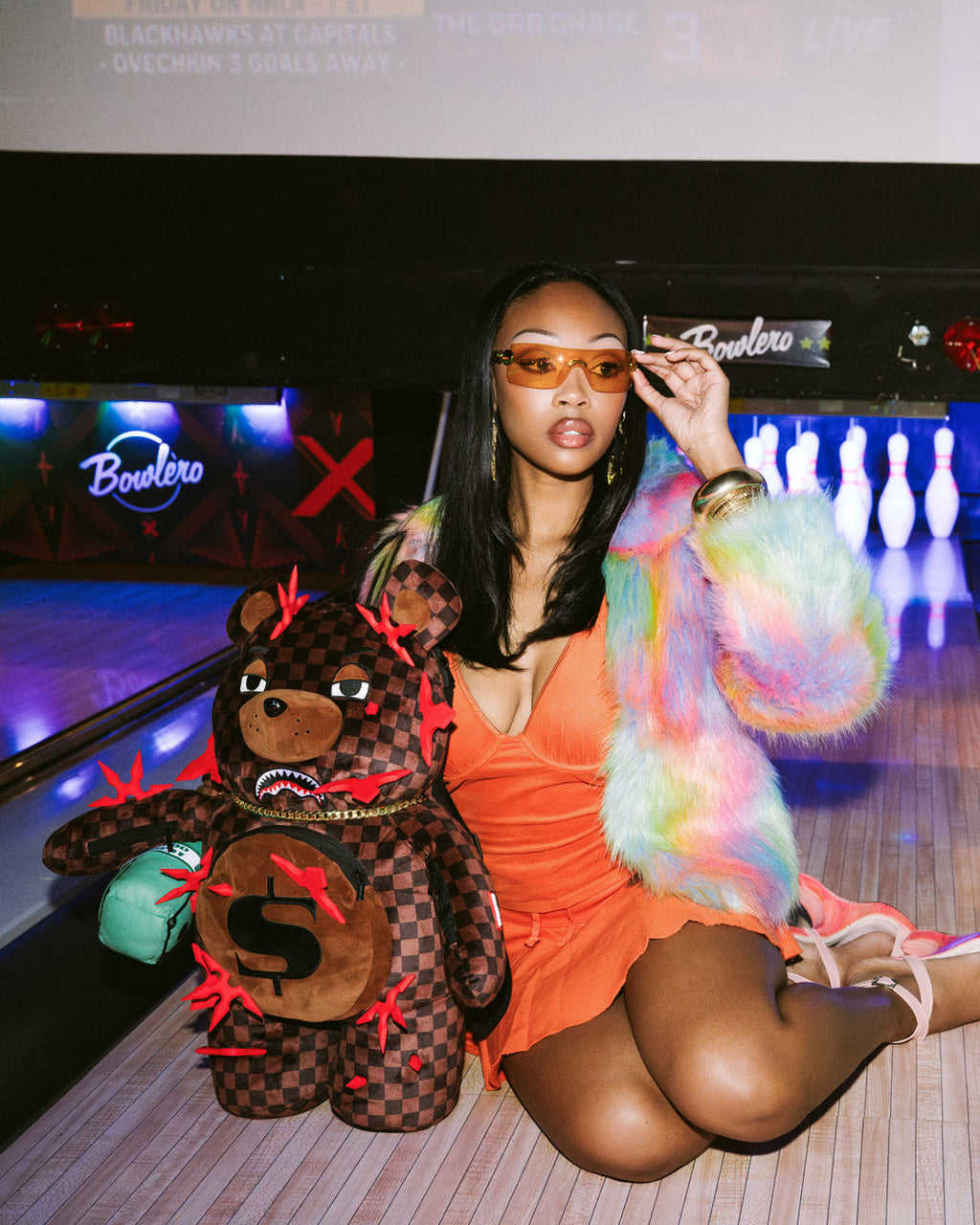 OUCH WHATEVER MONEYBEAR BACKPACK